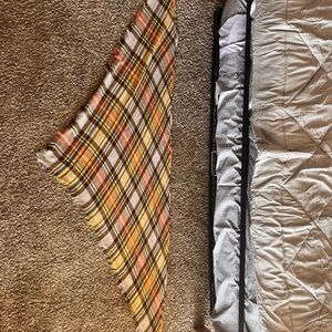 Plaid Multicolor Throw Scarf